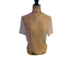 Vintage White Blouse 
